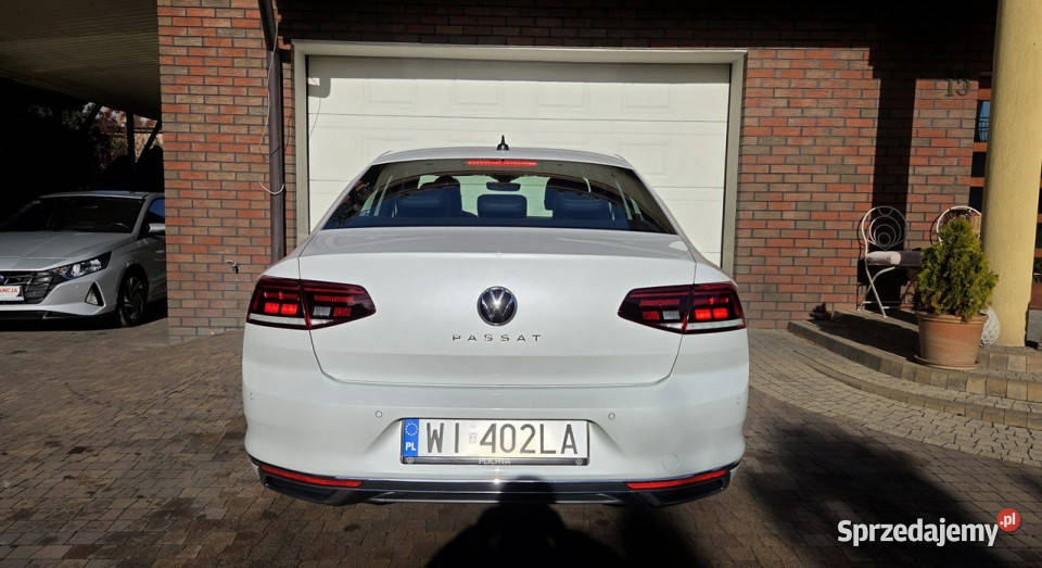 Volkswagen Passat 20 TSI 190 2021 ELEGANCE Biała Aleksandrów Łódzki
