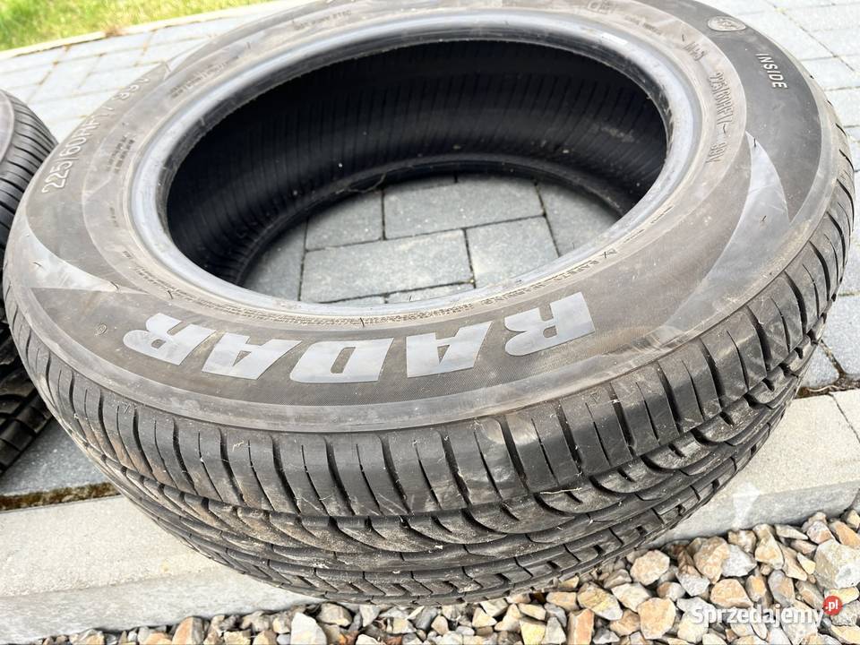 Opony 22560 17 bieżnik 7mm Radar 2020 Kraśnik