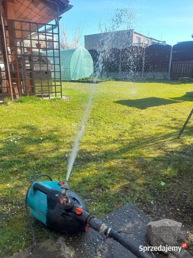 Pompa do wody ogrodowa sprawna działa pompuje Żagań