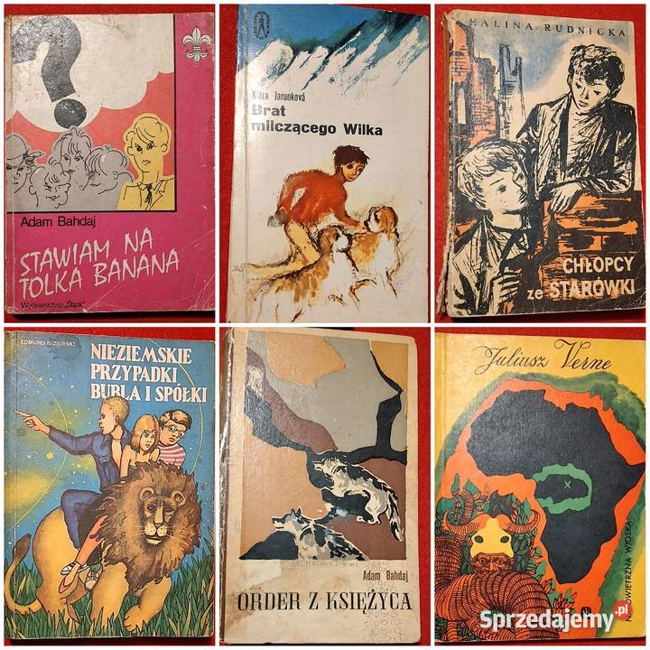 książki młodzieżowe PRL Bukowno