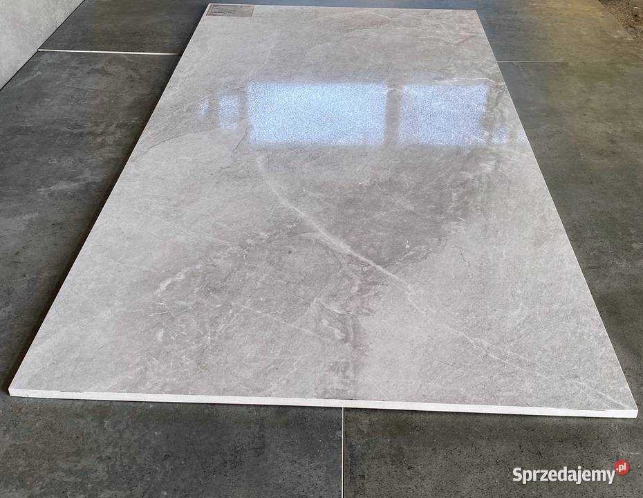 Szary marmur 120x60 płyty marmuropodobne Kamień Podłogi i schody Łask