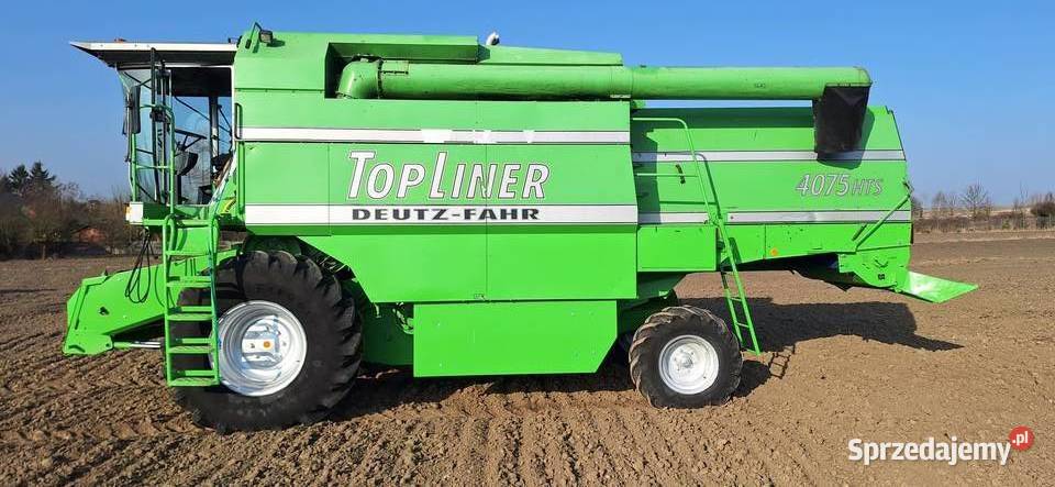 Kombajn DeutzFahr TopLiner 4075 hts Fendt John Deutz-Fahr Charsznica