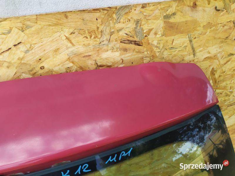TYLNA KLAPA POKRYWA BAGAŻNIKA NISSAN MICRA K12 osobowe Rudziniec sprzedam