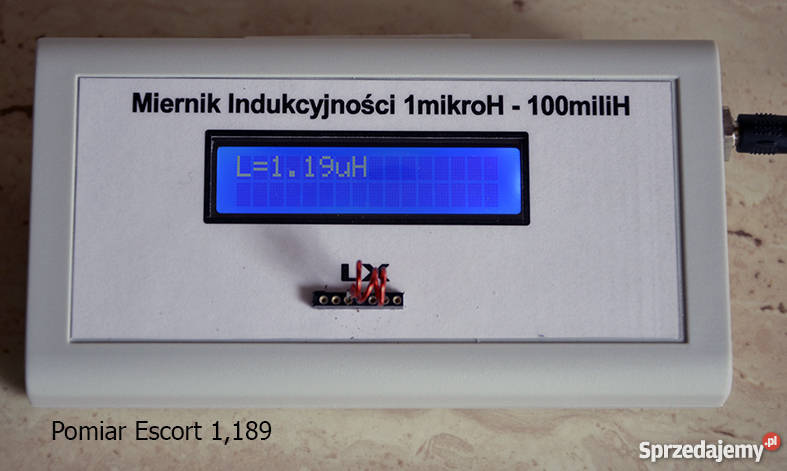 Miernik Indukcyjności 1mikroH do 100miliH śląskie Świętochłowice