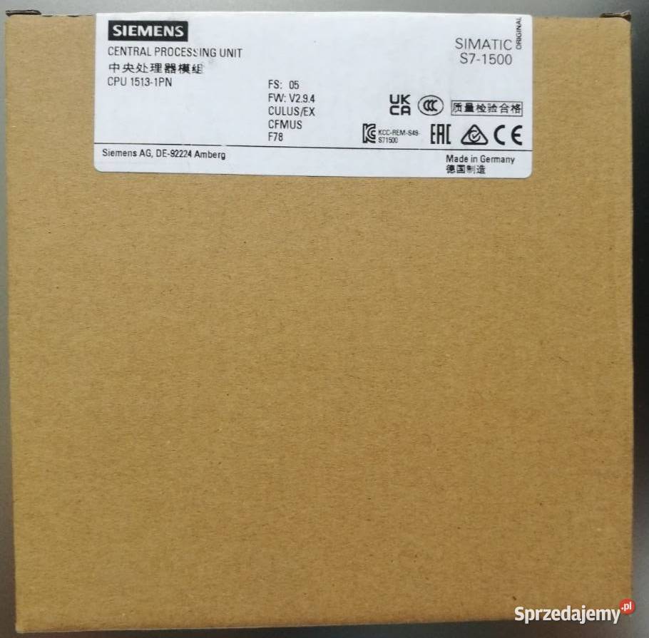 Siemens CPU15131PNnowy