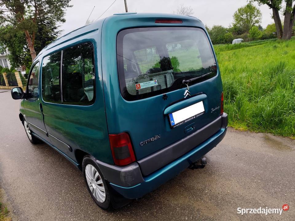 Citroen Berlingo 20 HDI 2001 Osobowe 2xkoła 339000km Jasło
