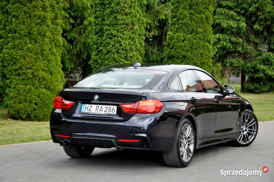 BMW 418 20d143MPakietRingiXenonNaviBiałe automatyczna Ostrów Mazowiecka
