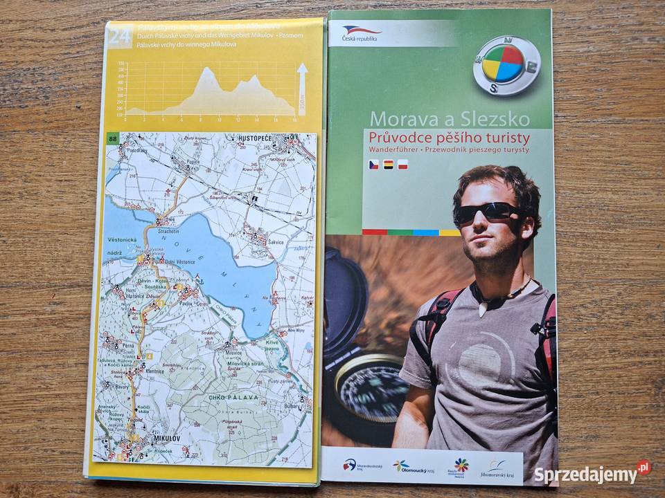 Morava a Slezsko Morawy i Śląsk przewodnik Kraków