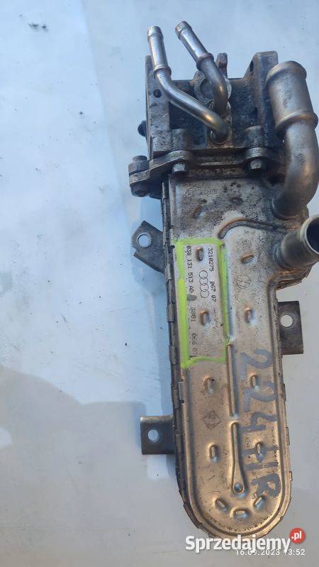 CHŁODNICA SPALINA EGR VOLKSWAGEN 19 TDI OE świętokrzyskie