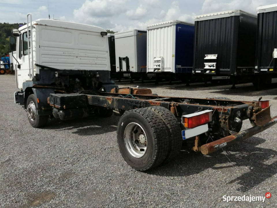 MAN ME 220B 4x2 Rama do zabudowy Sprawny Widełki