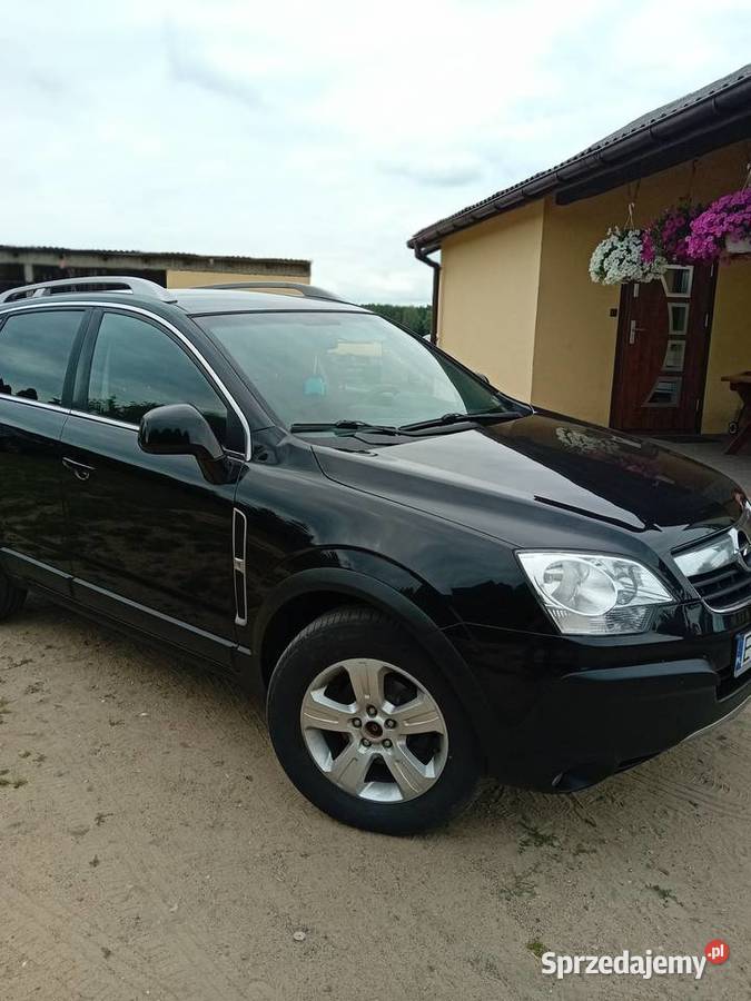 Opel Antara 2008r 24B Gaz 4X4 Zadbany nieuszkodzony Antara Zwierzyniec
