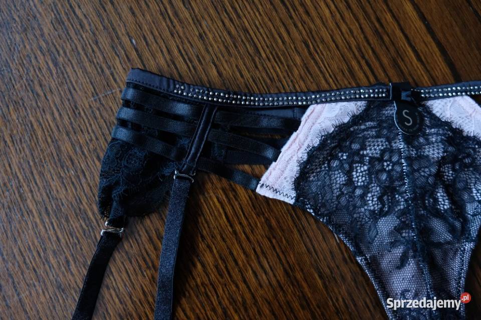 czarne majtki stringi Censored Yorker 36 S pas Toruń