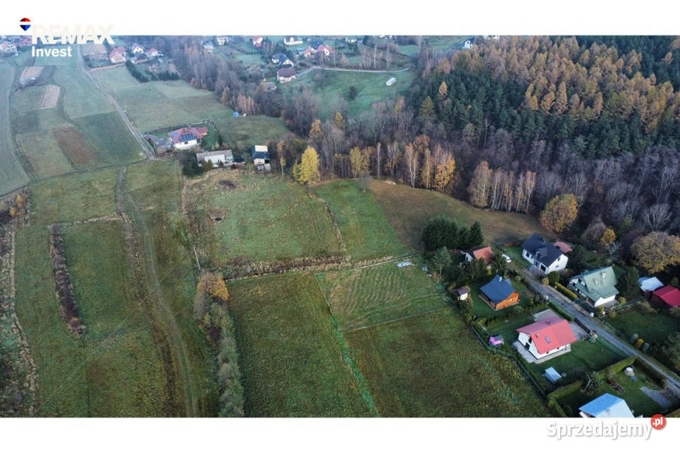 Działka budowlana 25 arów gm Radziechowy Sprzedaż śląskie