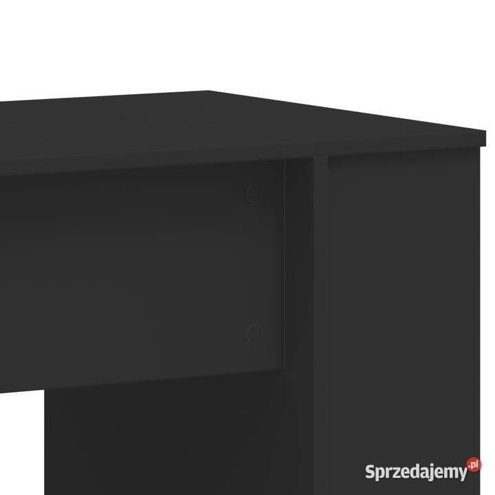 Biurko czarne 140x50x75 materiał drewnopochodny mazowieckie