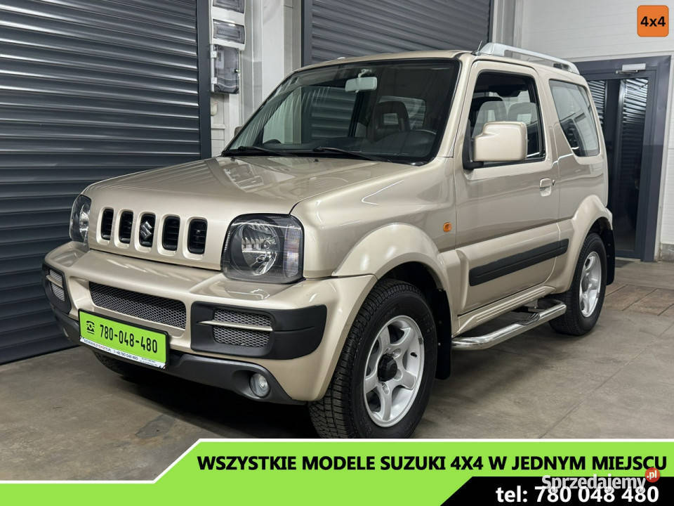 Suzuki Jimny Automat 120tyśkm Perfekcyjny Salon Chechło