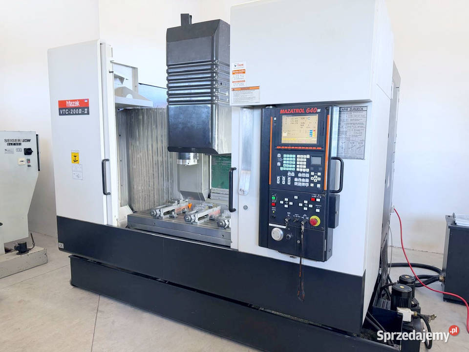 Frezarka CNC MAZAK VTC 200 BII 2006 FILM z Zabór