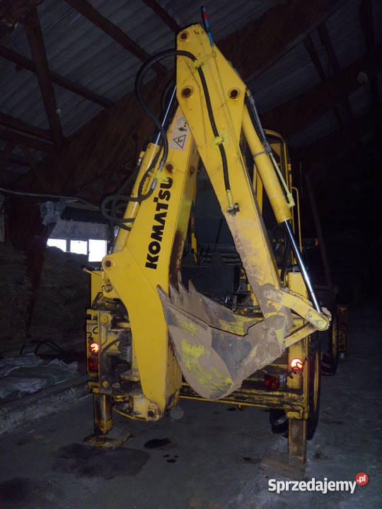 koparko ładowarka komatsu wb70a automatyczna Ploski
