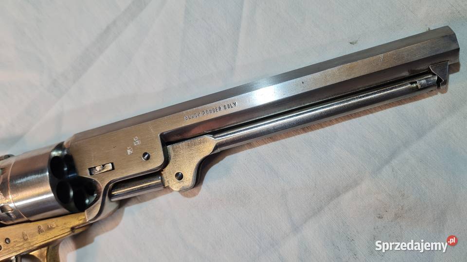 Colt Navy Confederate 1851 44 Chromowany Zielona Góra