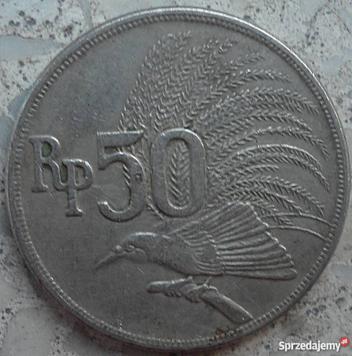 INDONEZJA50 RUPI1971 r Numizmatyka mazowieckie Legionowo sprzedam