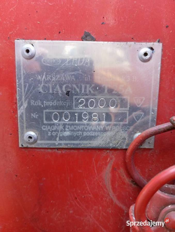 Ciągnik T25A Leda Zaczep górny Kosina
