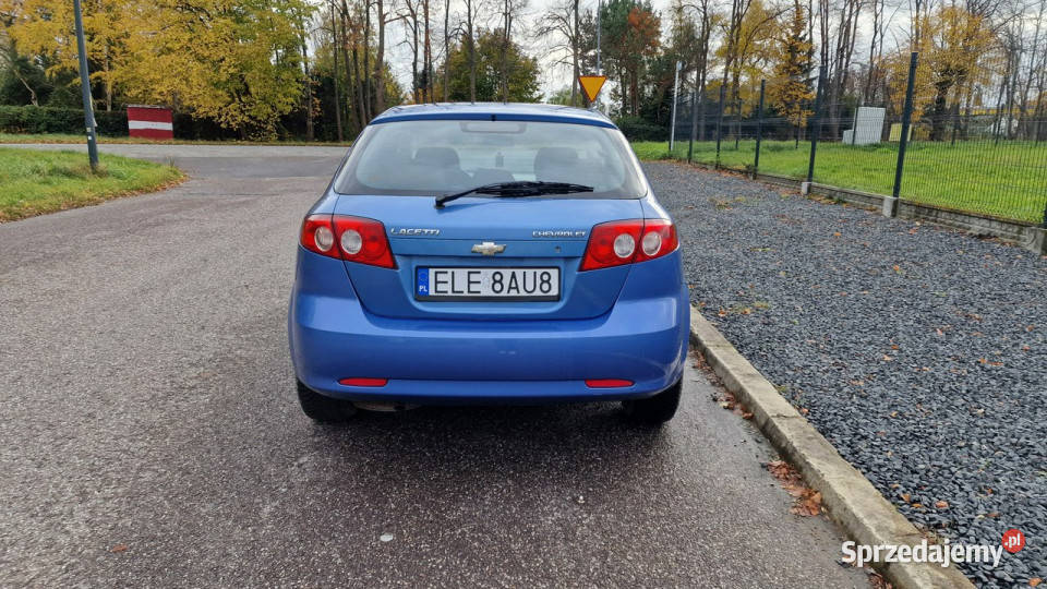 Chevrolet Lacetti 14 benzyna 2007r165 Salon nieuszkodzony łódzkie