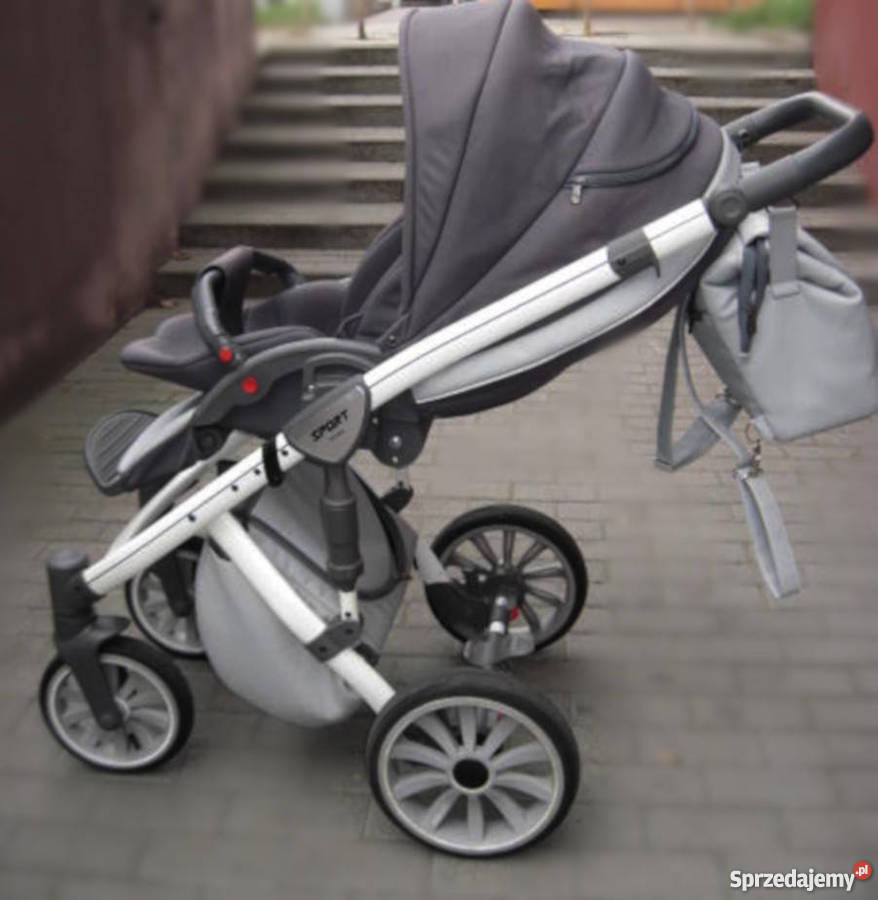 Wózek 3w1 Anex Sport Gwarancja Nowy fotelik Pompowane Łódź