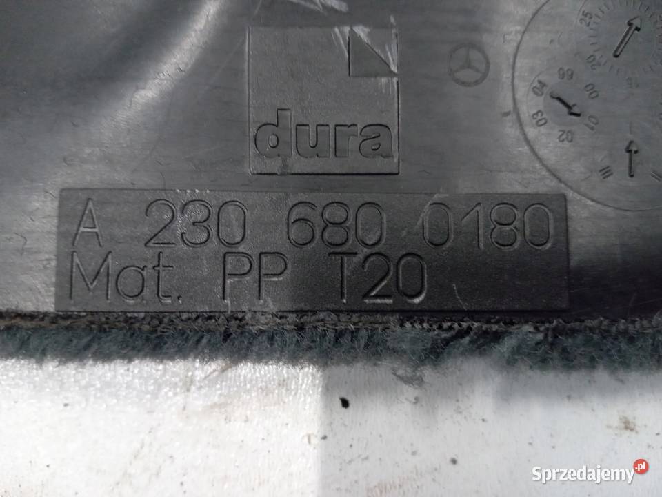 OSŁONA SŁUPKA LEWA MERCEDES SL R230