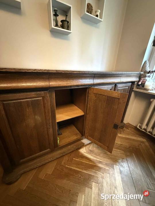 Komoda dębowa wysokość 110 szerokość 200