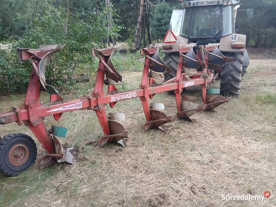 Pług obrotowy 4skiby 5skib Naud Wieluń