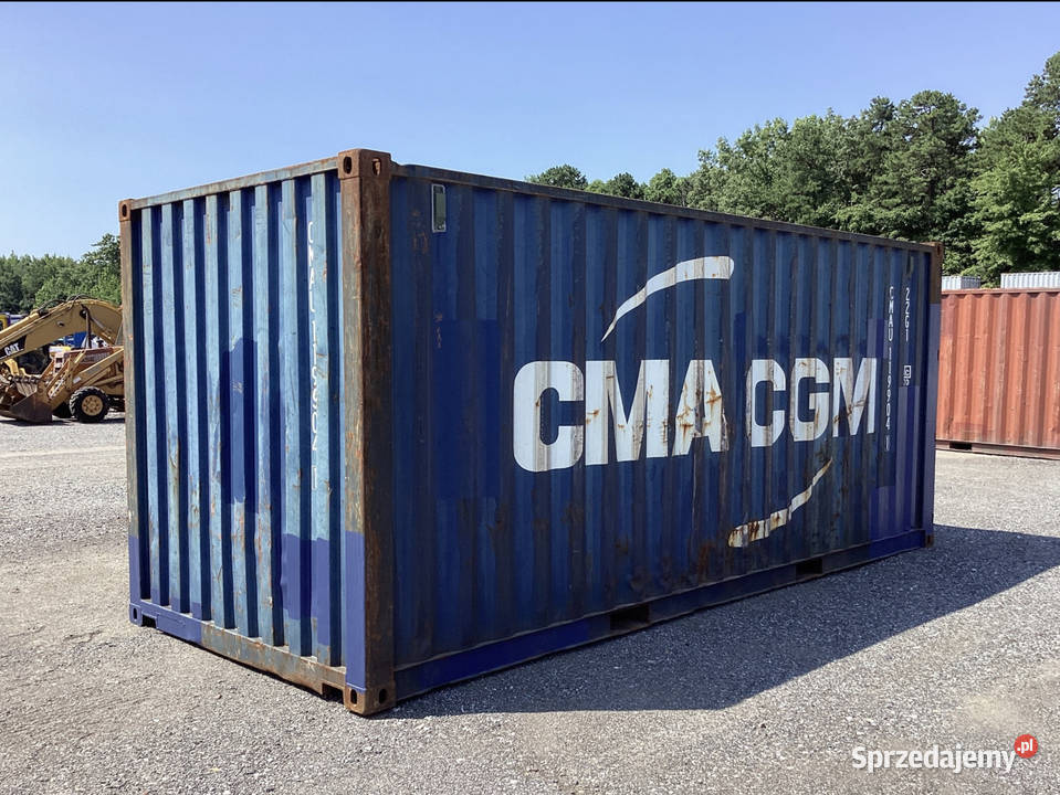 Kontener morski magazynowy 20DV 6 metrowy Świdnik