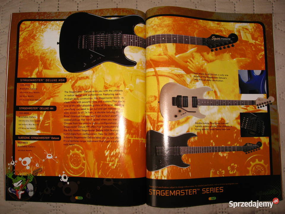 Fender Frontline 2001 De Armond Squier Benedetto Gitary i akcesoria Kępice