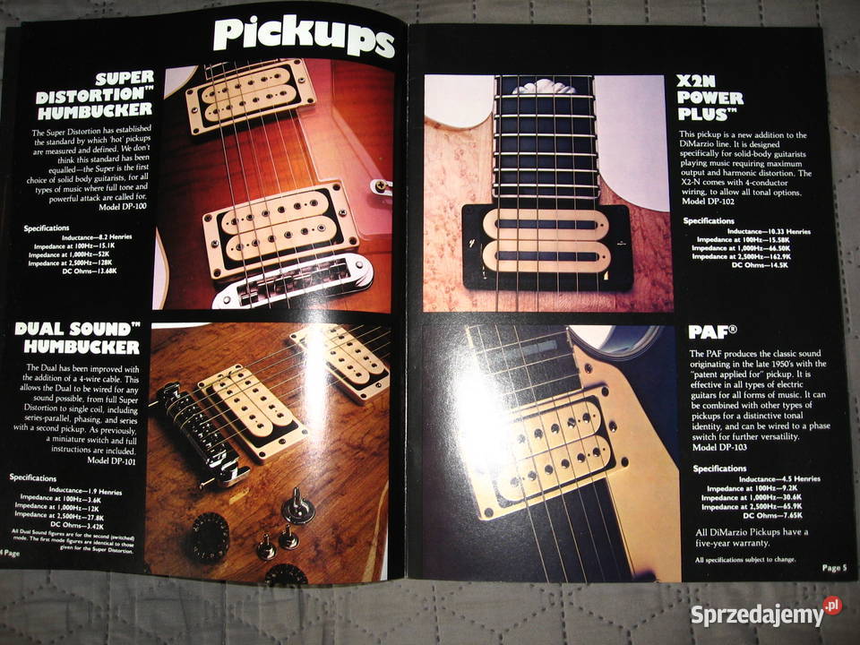 Di Marzio 19791980 Catalog katalog przetworników pomorskie