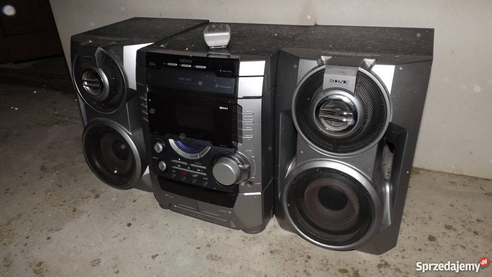 Wieża Sony MHCBX5 Wieże i miniwieże warmińsko-mazurskie Grodziczno