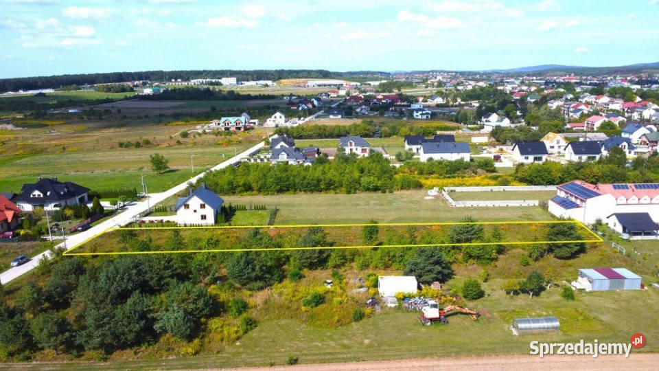 sprzedaży gruntu 2100m2 Bilcza
