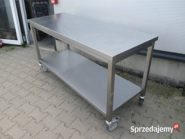 Gastronomiczny Stół Centralny Z Półką na kołach Ostrów Wielkopolski