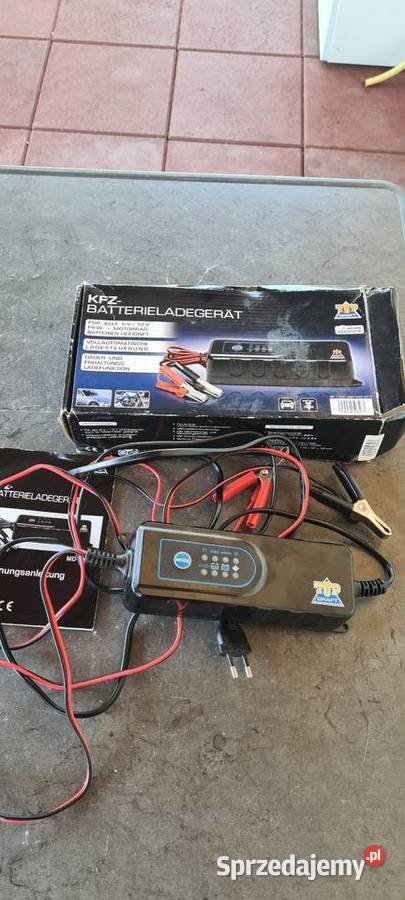 Prostownik do akumulatora Top craft 6V 12V Akcesoria samochodowe Wiśniowa sprzedam