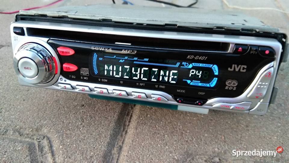JVC KDG410 Radio samochodowe 4x50 WEqualizerMP3 Świebodzice