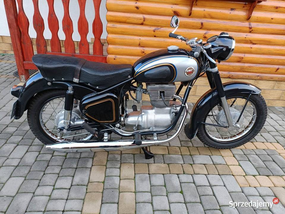Simson Awo Sport z 1956r Zarejestrowany na białe Rok produkcji 1956