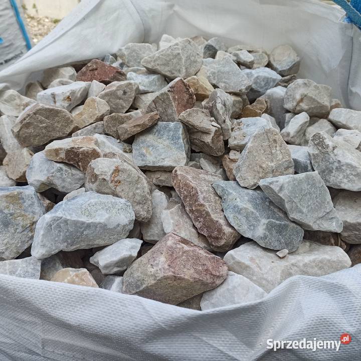 Kamień Biały do gabionu Marmurowy 60100 Gabion Chrzanów