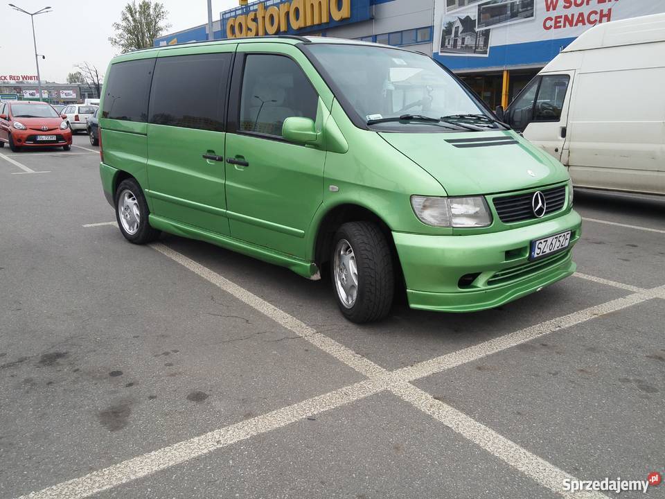 Mercedes vito zamiana v280 welurowa tapicerka śląskie