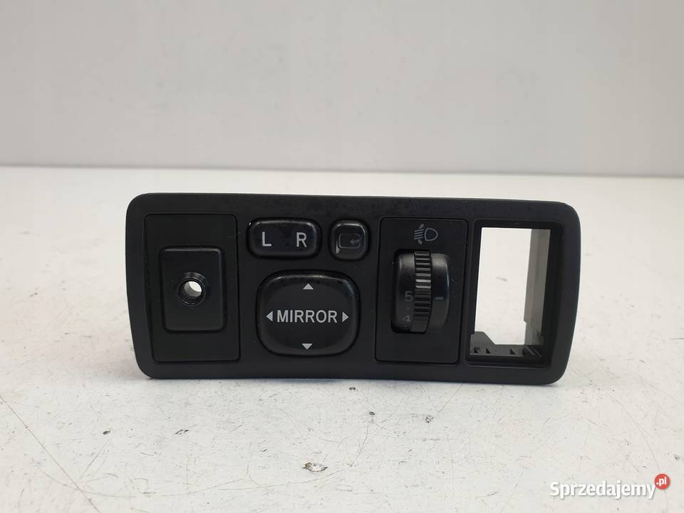 Avensis T25 PRZEŁĄCZNIK REGULACJI LUSTEREK panel Rudka