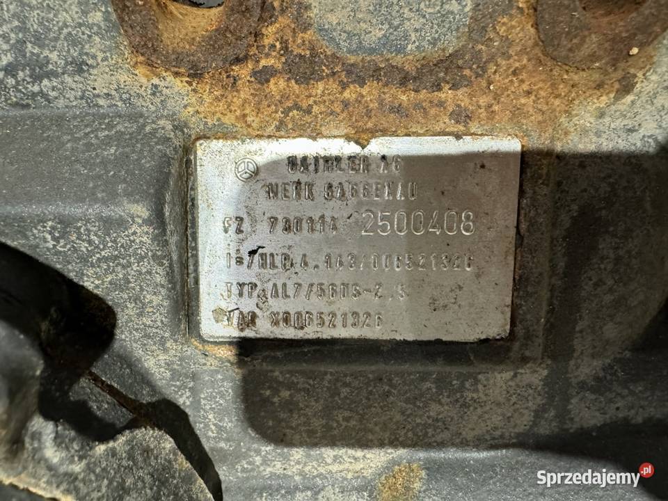 Most Dyferencjał Wkład Dyfer Orzech AL7 MERCEDES Częstochowa sprzedam