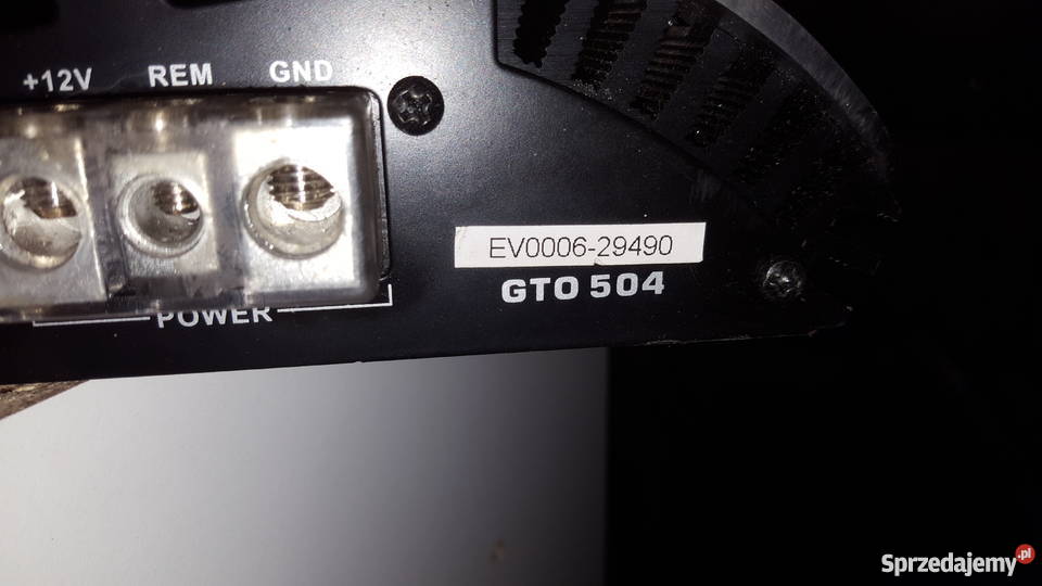 Wzmacniacz JBL gto 504 Świdnica Polska sprzedam