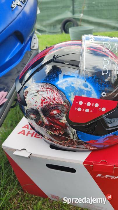 Kask LS1 Rapid II Super Malowanie Czaszka Kraków