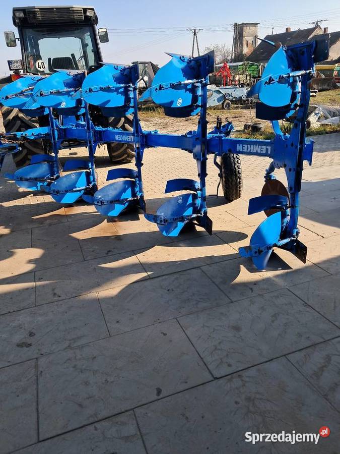 Pług lemken vario europal 8 z liniowaniem 5 nieuszkodzony Mokra