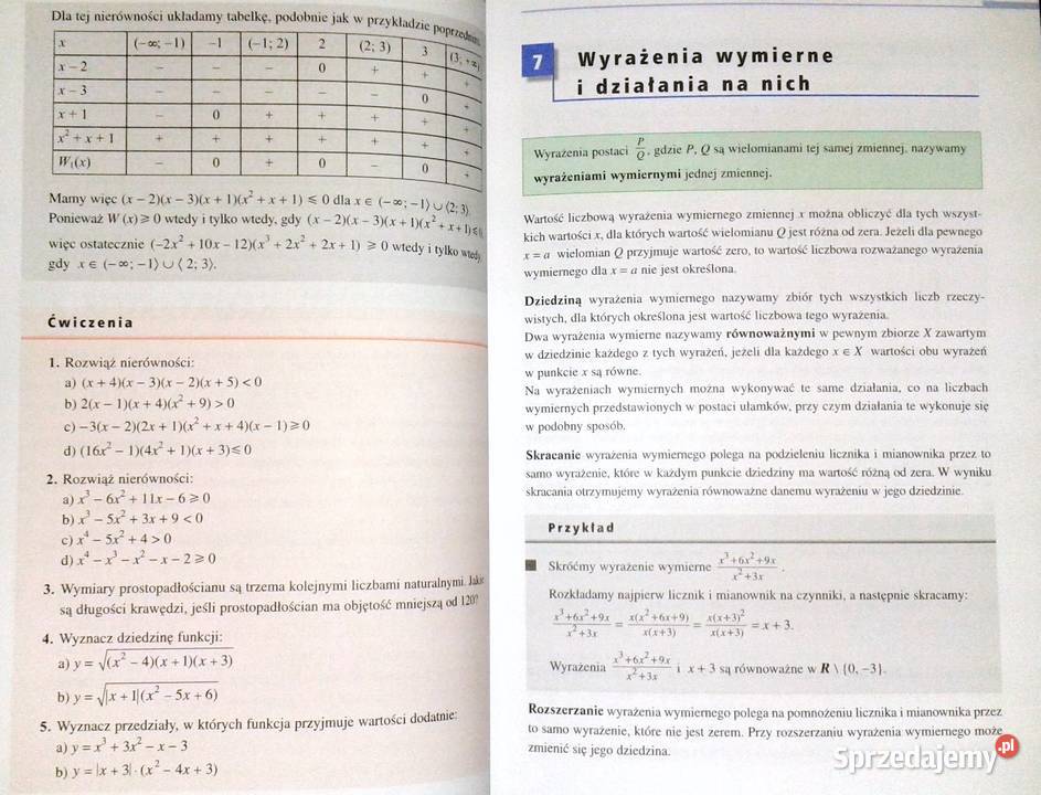Matematyka 2 Podręcznik Maciej Bryński Norbert Chełm sprzedam