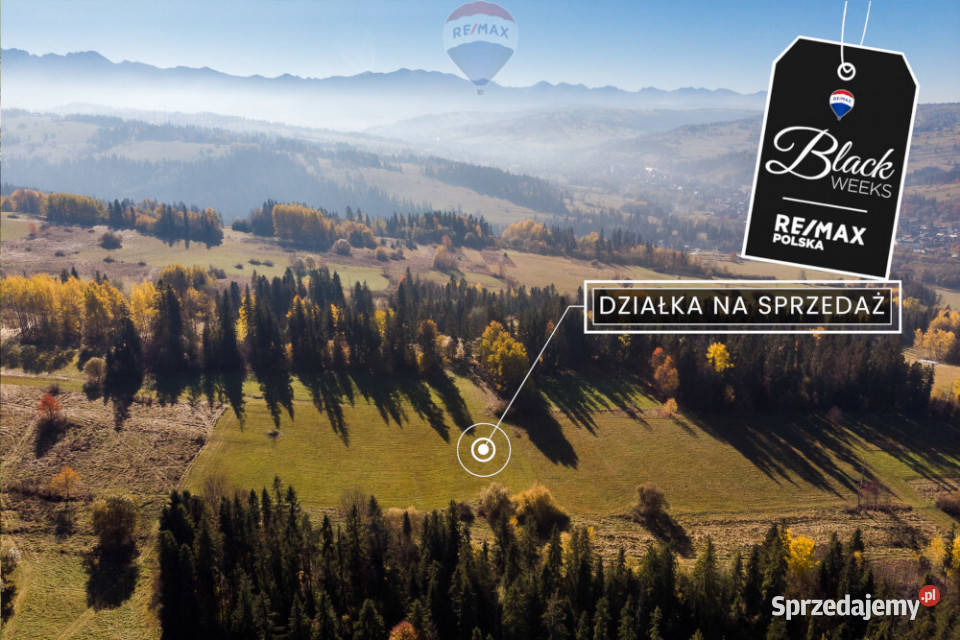 Działka w Białym Dunajcu Gile Sprzedaż Biały Dunajec