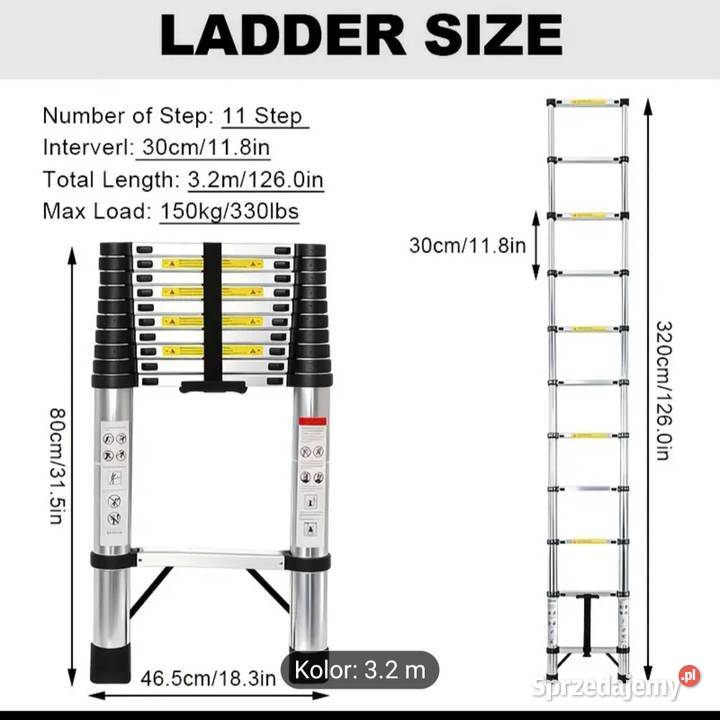 Drabina 32 m Bełchatów