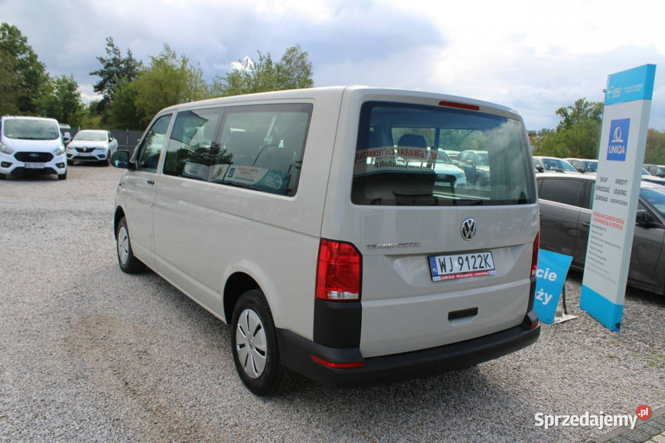 Volkswagen Transporter 9 miejscowy netto pełny VAT