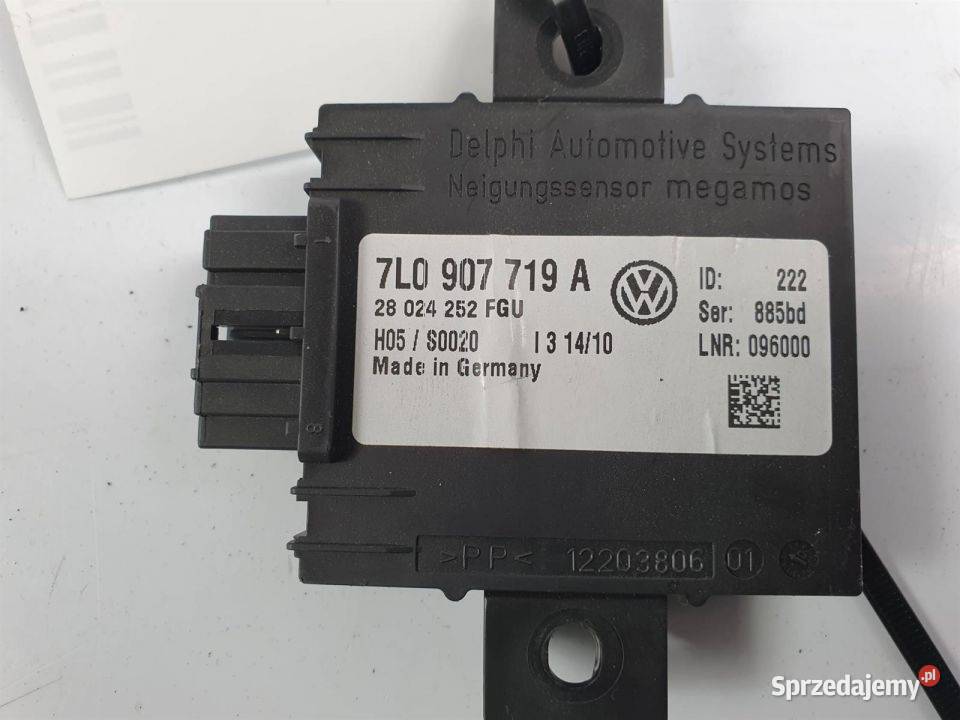 MODUŁ VOLKSWAGEN PHAETON II LIFT 7L0907719A Lipno